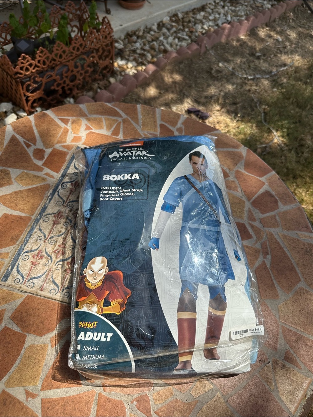 Avatar Sokka Kids Costume - Blue